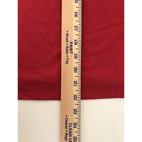 Lace Trimmed Tank Cami Womans 22/24W Red Stretch Valentine Coquette Whimsy NWT - Picture 8 of 8